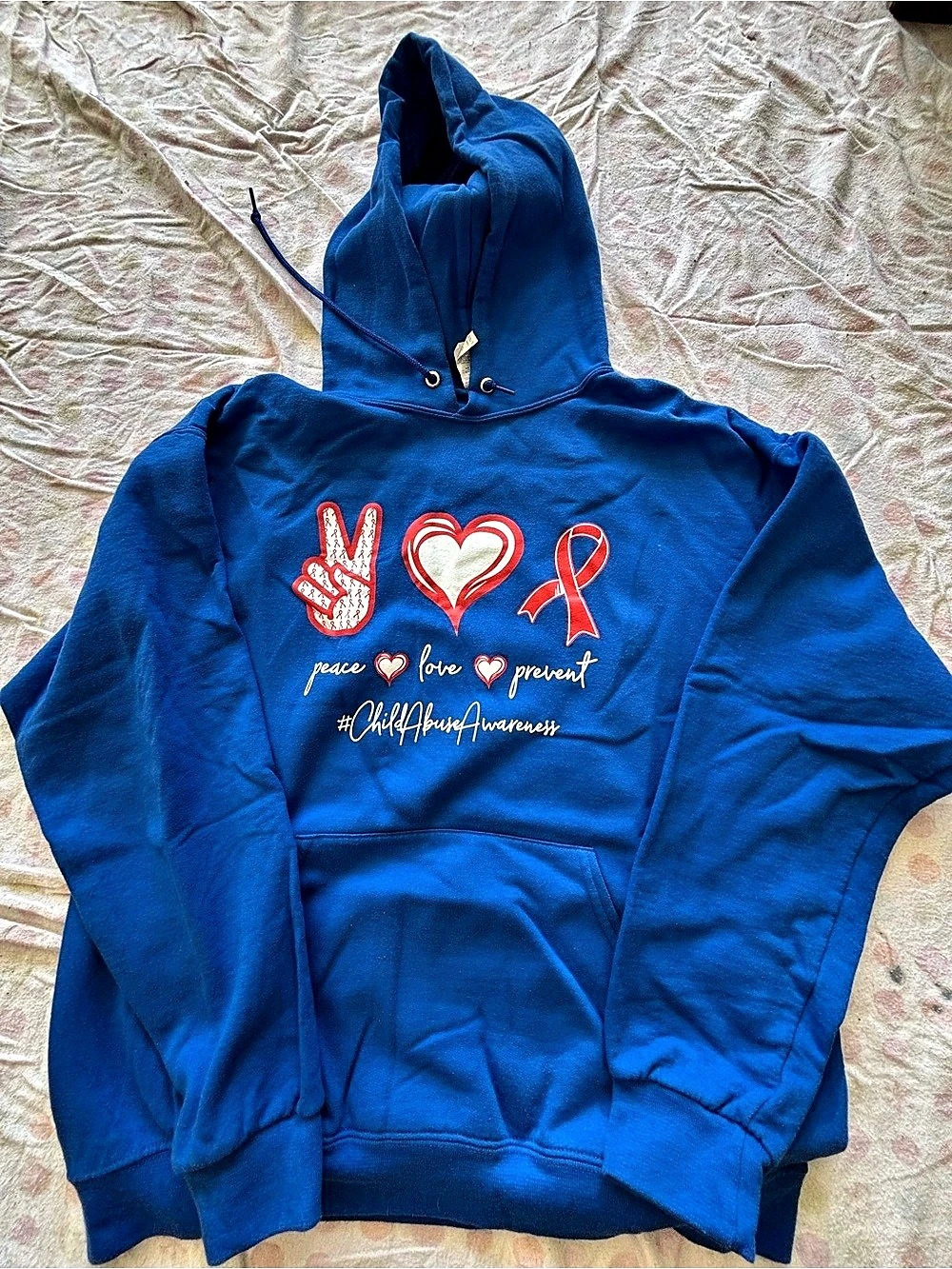 Blue Hoodie Like New